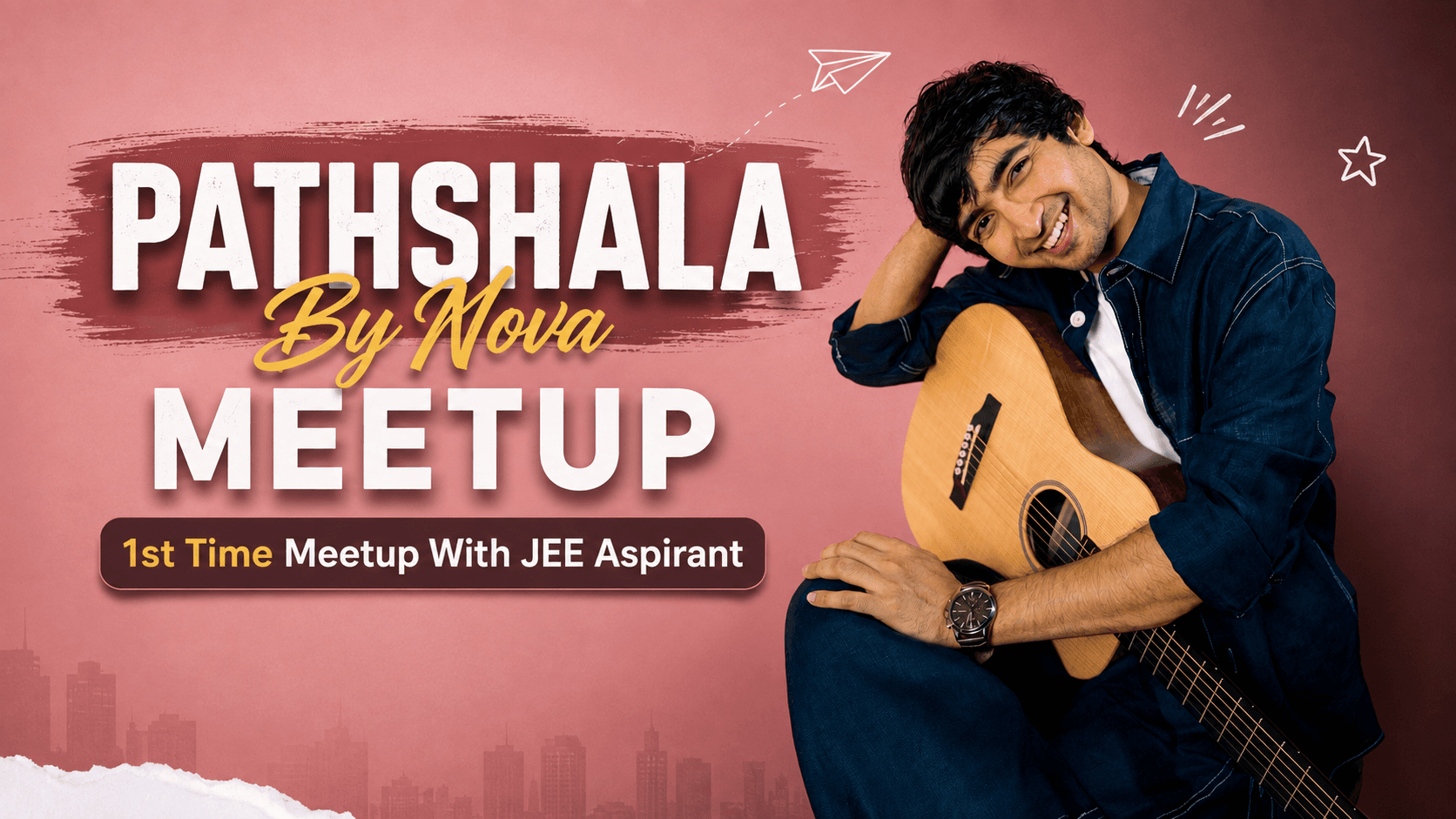 Pathshala by Nova. First time meetup with JEE aspirants.